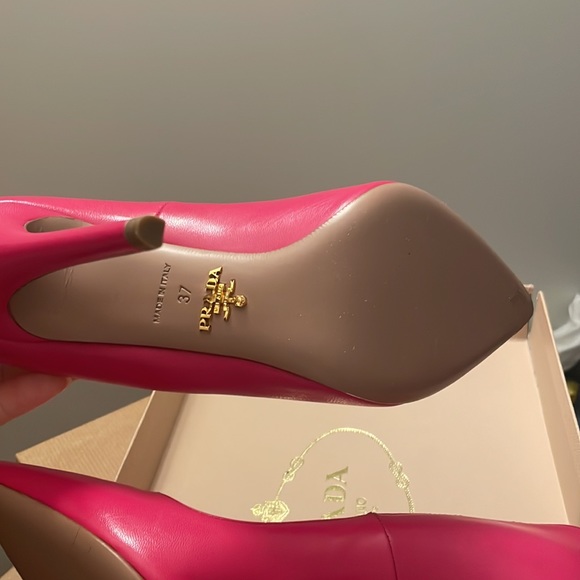 Prada classic pumps - Pink size 37 - Picture 2 of 3
